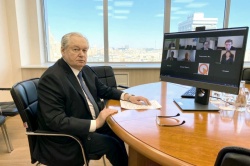 10.03.2021 г. Михаил Посохин выступил с докладом на круглом столе «Эффективная система подготовки кадров для строительства и жилищно-коммунального хозяйства как залог динамичного развития отрасли» 10.03.2021 г. Михаил Посохин выступил с докладом на круглом столе «Эффективная система подготовки кадров для строительства и жилищно-коммунального хозяйства как залог динамичного развития отрасли»